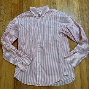 J.Crew men's  tailored striped button-down shirt,Size M (k11)